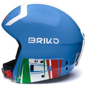 Briko Vulcanofis6.8jr-Italie Casque Mixte Enfant, SHINYSCIENCEBLUE-White, S - Publicité