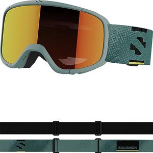 SALOMON Lumi Masque de Ski Unisexe pour Enfant, Champ de Vision Élargi, Idéal pour le Ski et le Snowboard, Bleu, Taille Unique - Publicité