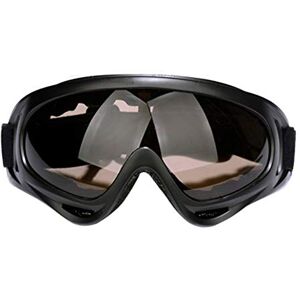 Clenp Lunettes De Cyclisme, X400 Snowboard Skate Ski Anti-poussière Coupe-vent Protection UV Lunettes Lunettes brun - Publicité