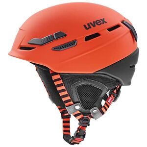 uvex P,8000 Tour Casque Léger de Ski, de Vélo et D’Escalade pour Hommes et Femmes Réglage de la Taille Individuel Ventilation Optimisée Fierce Red Black Matt 55-59 cm - Publicité