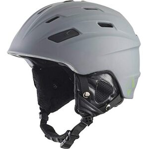 TECNOPRO Pulse Pro Active HS-988 Casque de Ski pour Homme Gris/Vert Citron Taille S - Publicité