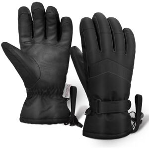 Homord Gants Hiver Homme & Femme, imperméable Gants Ski Unisex Chaud Tactiles Gants de Neige pour Moto,Snowboard,Velo,Course,la randonnée - Publicité