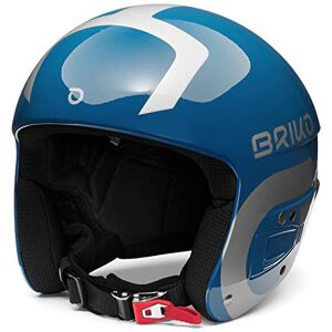 Briko (ZIOIO) Vulcano FIS 6.8, Helmet Unisexe Adulte, Shiny Blue-Silver, L - Publicité