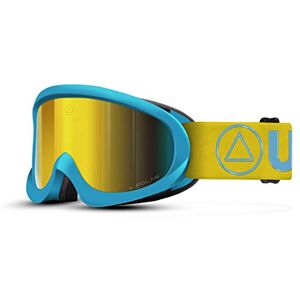 Uller Storm Masque de Ski, Jeunesse Unisexe, Jeunesse, Mixte, UL-010, Bleu/Jaune, Taille Unique - Publicité