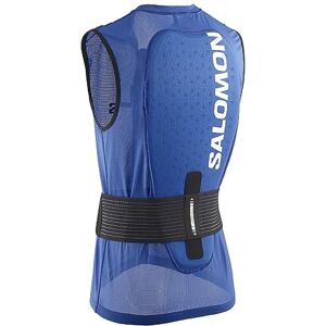 Salomon Flexcell Pro Gilet Protection Dorsale Ski Snowboard Unisexe, Protection Réglable, Respirabilité et Ajustement Facile, Bleu, L - Publicité