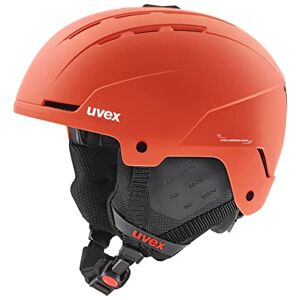 uvex Stance Casque de Ski Adulte Unisexe, Fierce Red Matt, 58-62 cm - Publicité