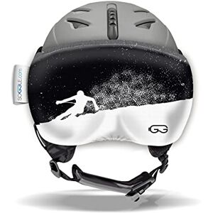 Soggle Vizor Visière de protection pour casque de ski Noir et blanc - Publicité