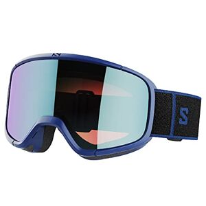 SALOMON Aksium 20 Access Masque de Ski Unisexe, Idéal pour le Ski et le Snowboard, Bleu, Taille Unique - Publicité