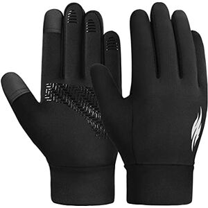 OOPOR Gants d'hiver Chaud Ecran Tactile Enfant Gants de Cyclisme Antidérapants Anti Froid Coupe-Vent Mitain De Sport d'hiver Noir pour Garcons Filles Velo VTT Moto Conduite Ski Neig Ado Cadeau - Publicité