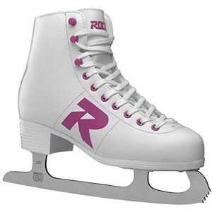 Roces Patins à Glace pour Femme Model R 41 White-Magenta - Publicité