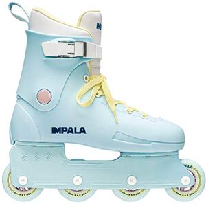 Impala Lightspeed Inline Skate (US 8 / EU 39 / UK 6, Sky Blue/Yellow) - Publicité