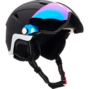 CMP Casque de ski Wa-2 avec visière, Noir, M - Publicité