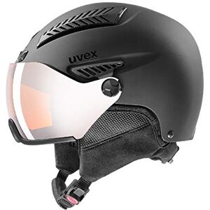 uvex Hlmt 600 Visor Casque de Ski pour Hommes et Femmes avec Visière Réglage de la Taille Individuel Black Matt 59-61 cm - Publicité