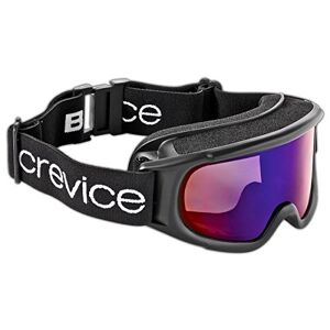 Black Crevice Lunettes de Ski pour Femme Taille Unique Noir Schwarz/Smoke Blue - Publicité