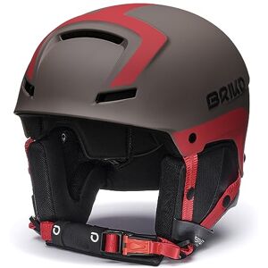 Briko Helmet Adulte Unisexe, Matt Dorado Brown Monza Red, M/L - Publicité