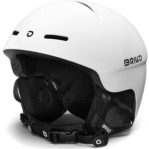 Briko Helmet Adulte Unisexe, Blanc Mat, XXL - Publicité