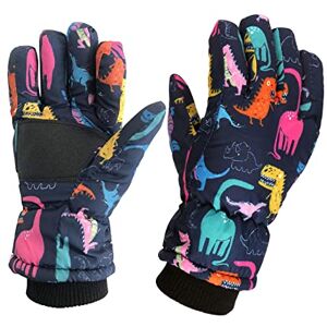 Allence Gants de Ski pour Enfants, -40℃ l'hiver Gants Épais et Chauds pour Garçon Fille 4-12 Ans, Antidérapant Neige Gants Imperméable Coupe-Vent pour Patinage Snowboard Motoneige - Publicité