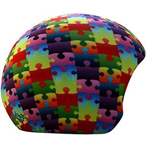 COOLCASC Multisport Couvre-Casque Puzzle Couleur - Publicité