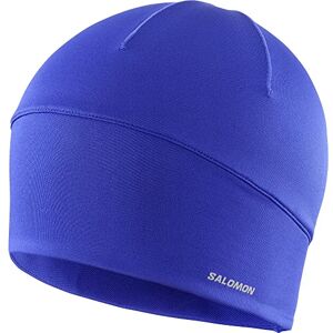 Salomon Active Bonnet pour Homme, Idéal pour le Ski, le Snowboard, la Randonnée et la Course à Pied, Bleu, Taille Unique - Publicité