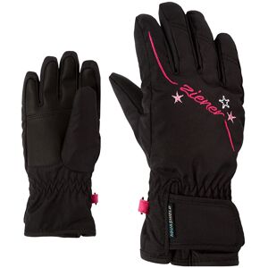 Gants de ski fille Ziener Lula AS® Noir - Publicité