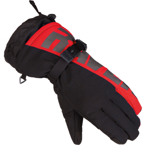 Raven Gants de Ski Raven Shredder Noir-Rouge -