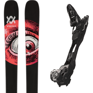 Pack ski freerando Volkl Revolt 90 24 + Fixations Homme Blanc / Rose / Noir taille 174 2024 Bleu / Multicolore 174 Homme - Publicité