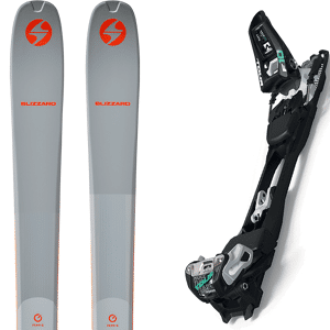 Pack ski randonnée polyvalent Blizzard Zero G 085 Grey 24 + Fixations Homme Gris taille 171 2024 Blanc / Gris 157 Mixte - Publicité