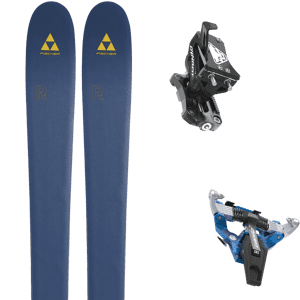 Pack ski freerando Fischer Ranger Blue 24 + Fixations Homme Bleu taille 162 2024 Jaune 173 Femme - Publicité