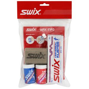 SWIX Xc Wax Kit 4 Pieces - Rouge / Blanc - taille Unique 2024 Bleu Unique Mixte - Publicité