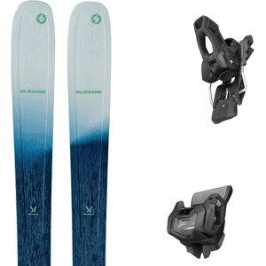 Pack ski freeride Blizzard Sheeva 9 Sarcelle 24 + Fixations Femme Bleu / Vert / Blanc taille 168 2024 Gris / Bleu 172 Femme - Publicité