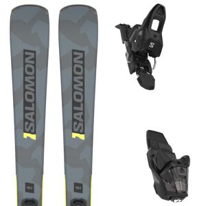Pack ski de piste Salomon S/force Sx 75 + M10 Gw L 24 Homme Noir / Gris / Jaune taille 167 2024 Gris / Noir / Orange 169 Homme - Publicité