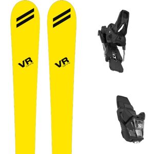 Pack ski de piste Dynamic Vr Carving + Mc12 24 Homme Noir / Jaune taille 173 2024 Noir / Jaune 170 Homme - Publicité