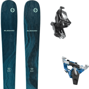 Pack ski freerando Blizzard Black Pearl 82 24 + Fixations Femme Bleu taille 166 2024 Vert 178 Homme - Publicité