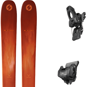 Pack ski freeride Blizzard Cochise 106 Orange 24 + Fixations Homme Orange taille 192 2024 Noir / Bleu 162 Femme - Publicité