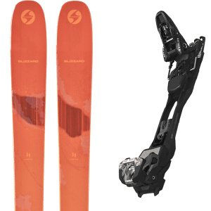 Pack ski freerando Blizzard Hustle 10 Orange 24 + Fixations Homme Orange taille 188 2024 Rouge 188 Mixte - Publicité