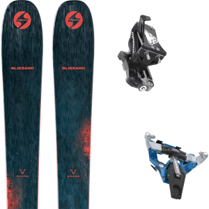 Pack ski freerando Blizzard Bonafide 97 23 + Fixations Homme Bleu / Orange taille 177 2023 Noir / Multicolore 152 Femme - Publicité