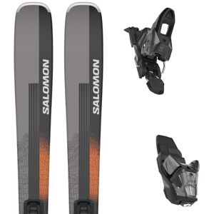 Pack ski all mountain Salomon Stance 84 + M11 Gw F90 B 24 Homme Orange / Noir / Gris taille 169 2024 Noir / Gris / Jaune 163 Homme - Publicité