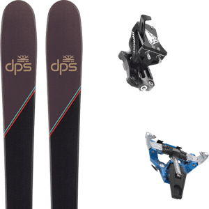 Pack ski freerando Dps Pagoda 94 C2 Black 23 + Fixations Homme Noir / Marron taille 171 2023 Jaune / Bleu 170 Homme - Publicité