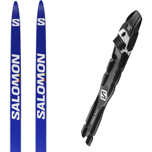 Pack ski de fond skating Salomon S/lab Skate 24 + Fixations Mixte Bleu / Blanc taille 182 2024 Noir / Gris / Rouge 188 Mixte - Publicité