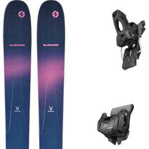 Pack ski freeride Blizzard Sheeva 11 23 + Fixations Femme Violet / Rose taille 172 2023 Noir 192 Homme - Publicité