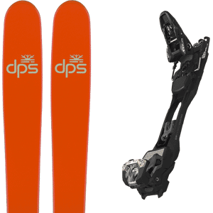 Pack ski freerando Dps Kaizen 100 24 + Fixations Homme Orange taille 171 2024 Bleu 184 Homme - Publicité