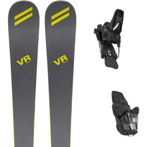 Pack ski de piste Dynamic Vr Slalom + Mc12 24 Homme Marron / Beige taille 165 2024 Noir / Jaune 176 Homme - Publicité