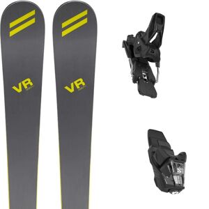 Pack ski de piste Dynamic Vr Slalom + Mc12 24 Homme Marron / Beige taille 165 2024 Noir / Jaune 164 Homme