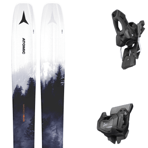 Pack ski freeride Atomic Maverick 115 Cti White/black 25 + Fixations Homme Noir / Gris / Blanc taille 185 2025 Noir / Bleu / Vert 191 Homme - Publicité