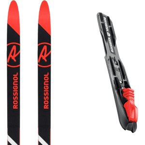 Pack ski de fond classique Rossignol Speed R-skin Ss - Ifp Jr 23 + Fixations Enfant Noir taille 140 2023 Noir 170 Enfant - Publicité