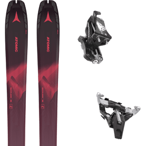 Pack ski randonnée polyvalent Atomic Backland 88 W 24 + Fixations Femme Noir / Rouge taille 169 2024 Rose / Noir 188 Homme - Publicité