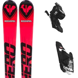 Pack ski racing Rossignol Hero Junior Multi-event + Xpress 7 Gw B83 24 Enfant Rouge / Noir taille 130 2024 Marron 3 ans Enfant - Publicité