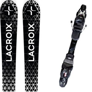 Pack ski all mountain Lacroix Reference + Vss412 Black / Silver 24 Homme Noir / Blanc taille 184 2024 Noir 135 Homme - Publicité