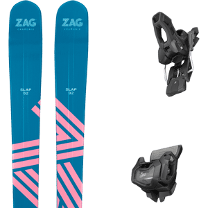 Pack ski all mountain Zag Slap 92 Lady 24 + Fixations Femme Bleu / Rose taille 160 2024 Orange / Violet 181 Homme