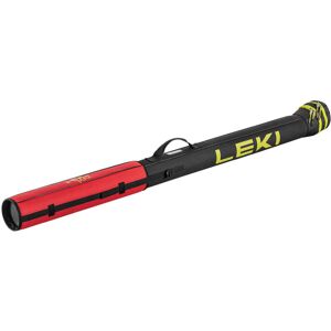 LEKI Cross Country Tube Batons Shark 2p/vario - Noir / Rouge / Jaune - taille Unique 2024 Gris 177 Homme - Publicité